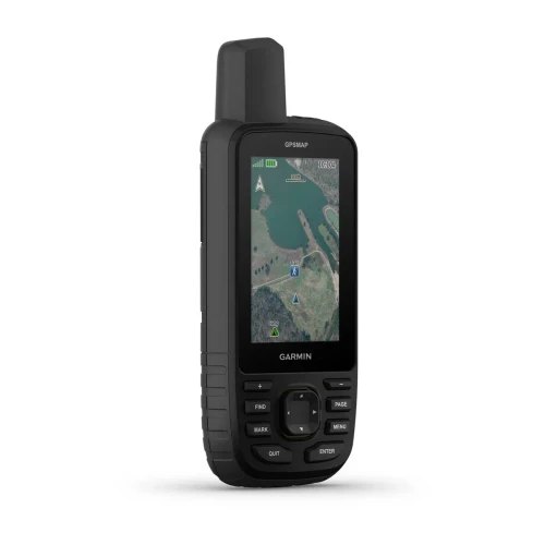Garmin GPSMAP 67 Handheld GPS, Multi-Band GNSS, IPX7, 3 in Sunlight-Readable Color Display, Wi-Fi, Bluetooth, MOB Navigation