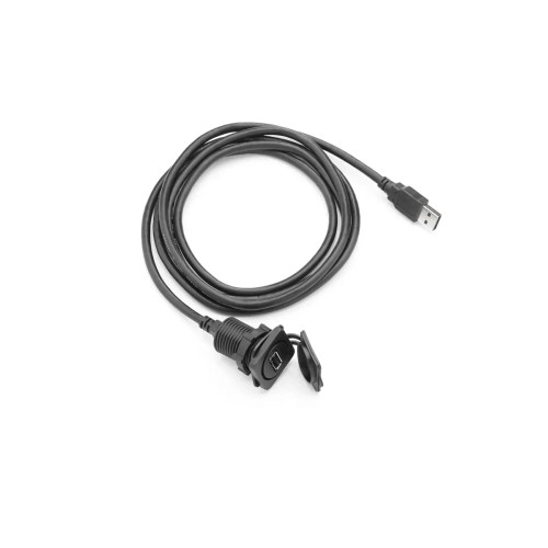 JL Audio Panel-Mount Audio Connector, Sealed Rubber Cover - Apollo Lighting