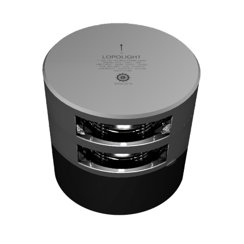 Lopolight Stern Light, LED, 2NM, 10-32V, IP68, Horizontal Mount