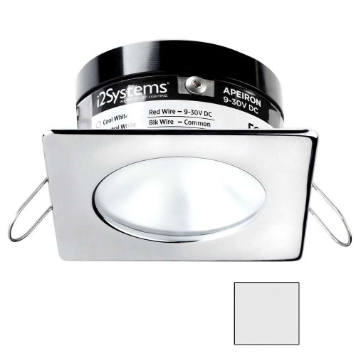 i2Systems Apeiron Pro A503 LED Downlight, Spring Mount, 3W, IP67