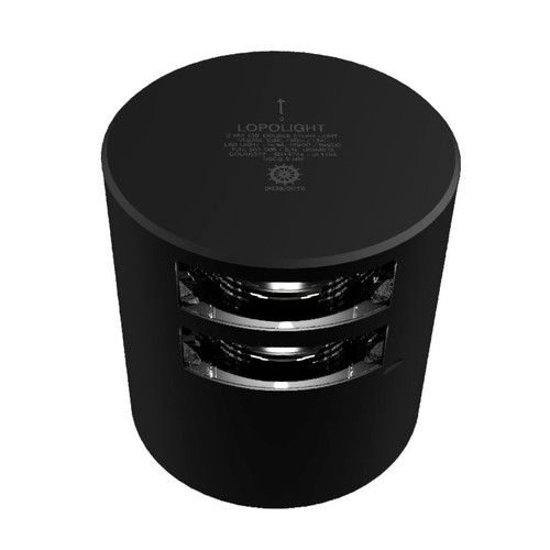 Lopolight Stern Navigation Light, LED, 3 NM, 135° Beam, Horizontal Mount, 10-32VDC, IP68, For Vessels Over 50m