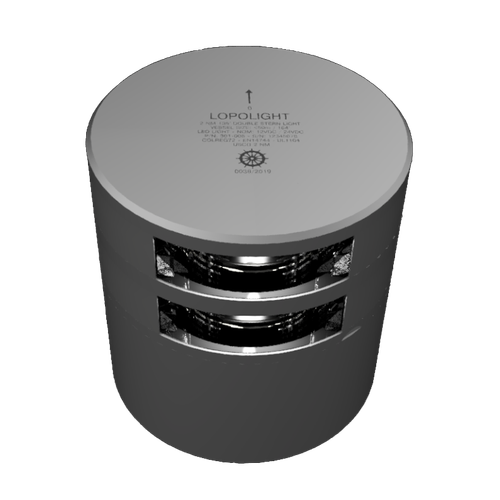Lopolight Stern Navigation Light, LED, 3 NM, 135° Beam, Horizontal Mount, 10-32VDC, IP68, For Vessels Over 50m