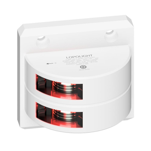 Lopolight Series 301-002 LED Port Sidelight, 2 NM, Vertical Mount, 10-32V DC, IP68
