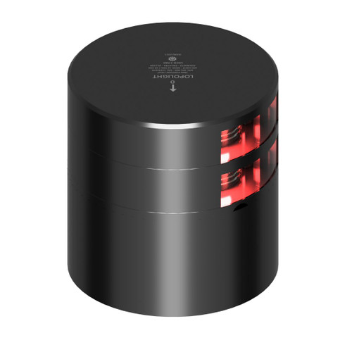 Lopolight Series 301-109 LED Port Sidelight, 3nm, 10-32VDC, IP68, Horizontal Mount, COLREG72, USCG - Apollo Lighting