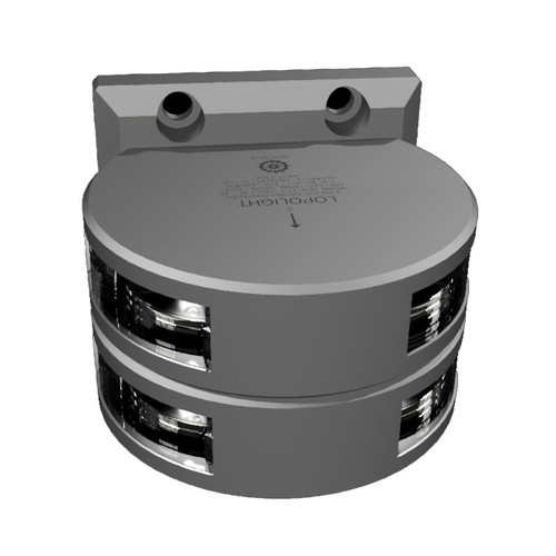 Lopolight Series 201-011 LED Masthead Light, Vertical Mount, 225 Deg White Beam, 3NM, 10-32V DC, IP68