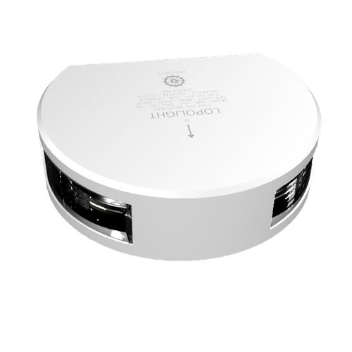 Lopolight Series 201-011 LED Masthead Light, Vertical Mount, 225 Deg White Beam, 3NM, 10-32V DC, IP68