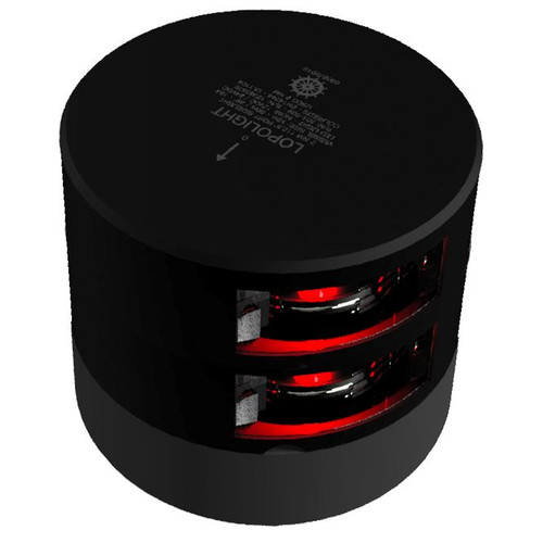 Lopolight Port Sidelight LED Navigation Light, 2NM, 10-32 VDC, IP68, Horizontal Mount