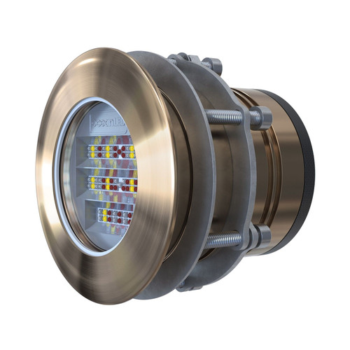 Ocean LED - Explore XFM E6 Dual/RGBW Underwater Light - Aluminium Bronze, IP69K