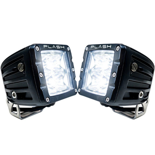 Plash - Cube Spotlight - 40W, 9-36V, IP69K, 6000K