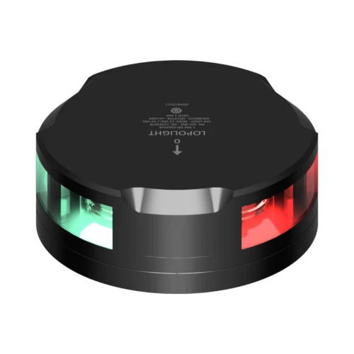 Lopolight LED Tri-Color Navigation Light, 1NM, FB Flat Base, 10-32VDC, IP68