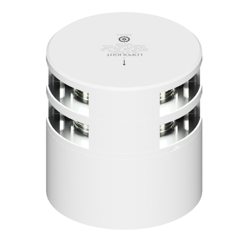 Lopolight 301-011 LED Masthead Light, 5 NM, Horizontal Mount, 10-32V, IP68