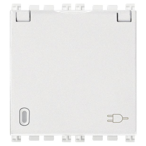Vimar Arké 19208 SICURY SCHUKO Socket Outlet, 16A 250V, 2-Module, IP20