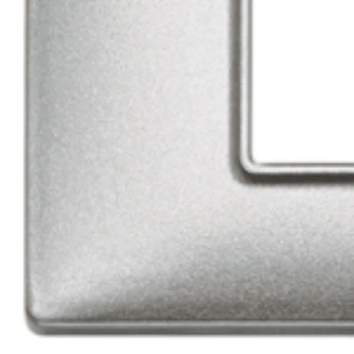 Vimar Plana 8-Module (2+2+2+2) Cover Plate, 71mm Center Distance, 293 x 80mm, Halogen-Free Technopolymer, Clamp Mounting, IP00