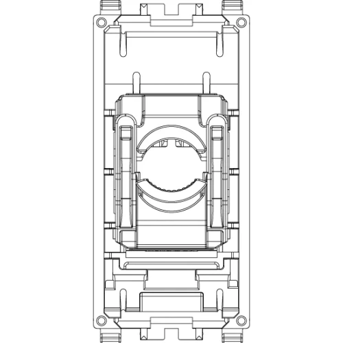 Vimar EIKON RJ45 Netsafe Outlet, T568A/B, Insulation-Piercing Terminals