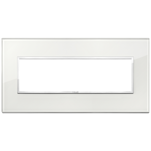 Vimar Eikon EVO 7-Module Cover Plate, Horizontal/Vertical Mount