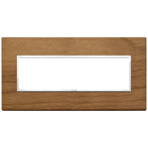 Vimar Eikon EVO 7-Module Cover Plate, Horizontal/Vertical Mount