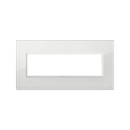 Vimar Eikon EVO 7-Module Cover Plate, Horizontal/Vertical Mount