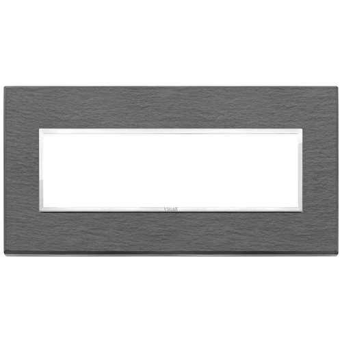 Vimar Eikon EVO 7-Module Cover Plate, Horizontal/Vertical Mount