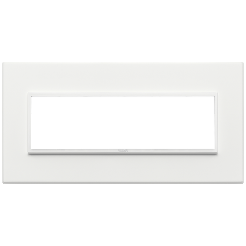 Vimar Eikon EVO 7-Module Cover Plate, Horizontal/Vertical Mount