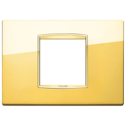 Vimar Eikon Classic Cover Plate, 2-Central-Module, Horizontal/Vertical Mount