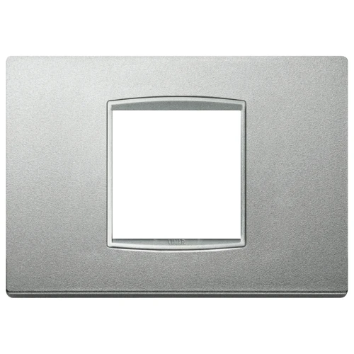 Vimar Eikon Classic Cover Plate, 2-Central-Module, Horizontal/Vertical Mount