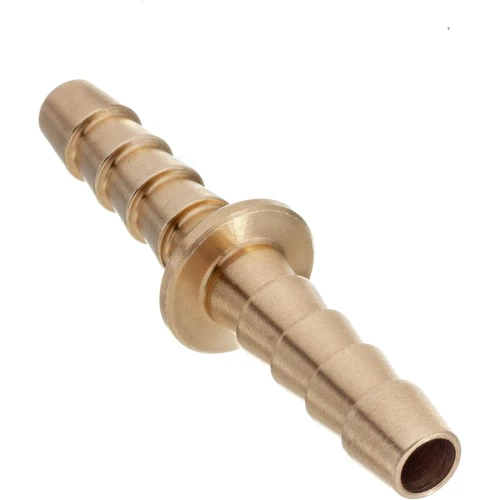 Attwood Marine Fuel Line Splice Kit, For 1/4 in ID Fuel Line, In-Line, Brass Mender, 2 Stainless Steel Clamps