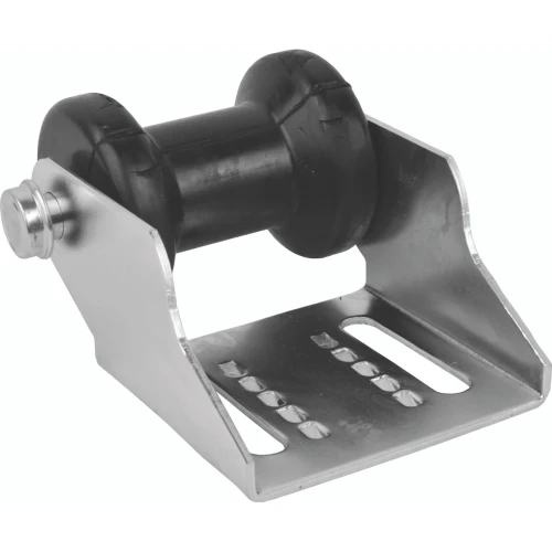 Attwood Marine Trailer Panel Bracket/Keel Roller Assembly, 4 in, Zinc-Plated Steel Bracket