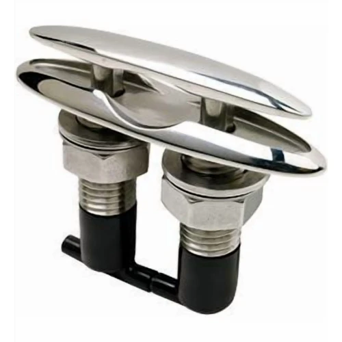 Attwood Marine Neat Cleat Retractable Cleat, 6 in, 316 Stainless Steel
