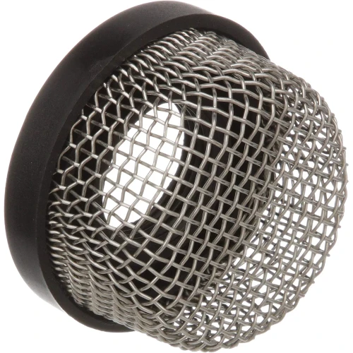 Attwood Marine Mesh Strainer, For 3/4 in Aerator Inlet and 3886-1 Thru-Hull, Stainless Steel Mesh, Black PVC Base