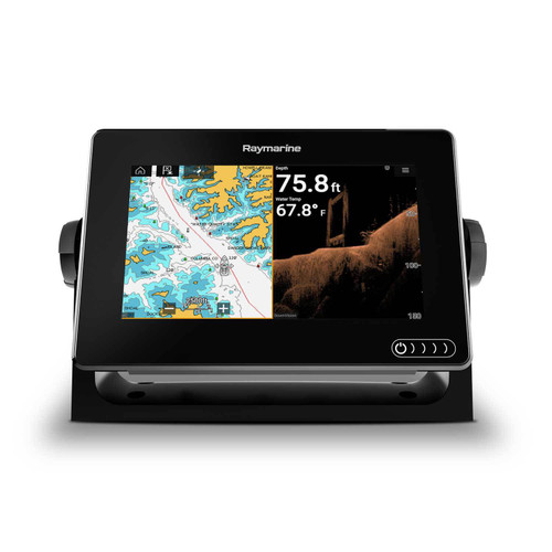 Raymarine Axiom 7 DV 7 in Multifunction Display, CHIRP DownVision, 600W Sonar, CPT-100DVS Transducer, Navionics+ US and Canada Charts