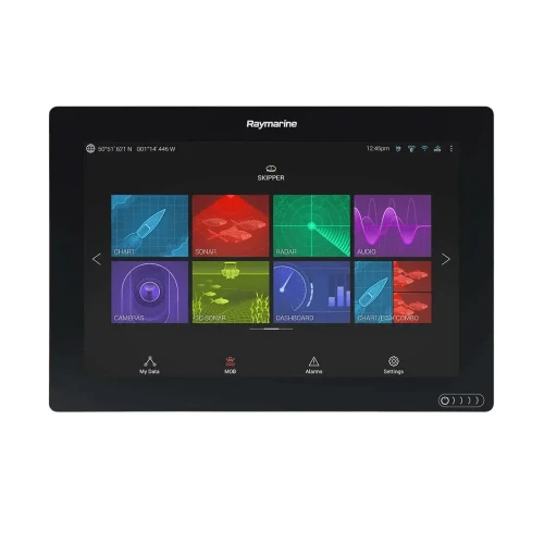 Raymarine Axiom 12 RV MFD, 12 in Touchscreen, RealVision 3D, 600W Sonar, No Chart