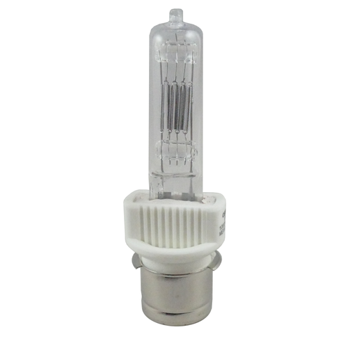 Perko Searchlight Bulb, For Solar-Ray Searchlights, 120V, 1000W, Quartz-Halogen, Medium Prefocus Socket