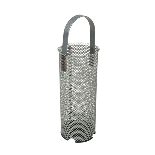 Perko 493 Series Strainer Basket, For 493-DP5, 304 Stainless Steel, 1-13/16 in Dia x 6-1/4 in High