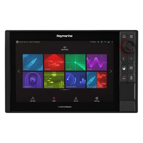 Raymarine Axiom Pro 12 RVX MFD, 12.1 in, RealVision 3D, 1kW CHIRP Sonar, Navionics+ Chart