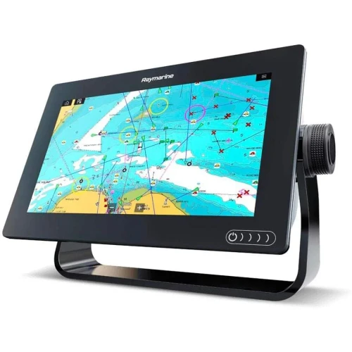 Raymarine Axiom 12 RV Chartplotter Combo, 12 in Touchscreen, RV-100 Transom Mount Transducer, RealVision 3D Sonar