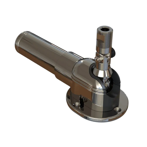 TACO Marine Grand Slam 860 Electric VHF Antenna and Navigation Light Mount, 12V, 1-14 Thread