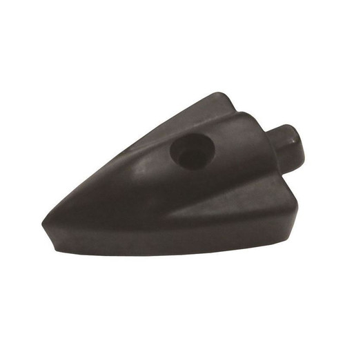 TACO Marine Rub Rail End Cap, For A11-0334/0316 Profiles, 1 in, Black Nylon