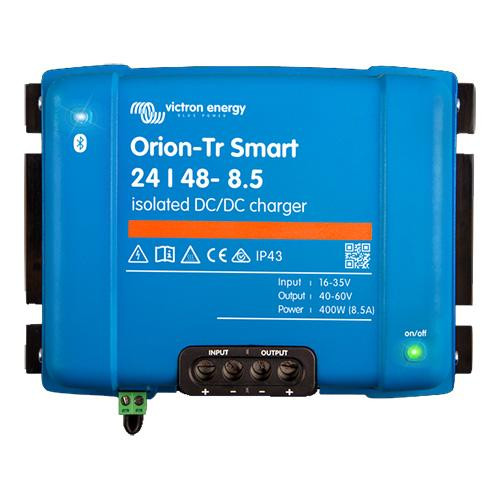 Victron Energy Orion-Tr Smart Isolated DC-DC Charger, 24V to 48V, 8.5A, 400W, Bluetooth