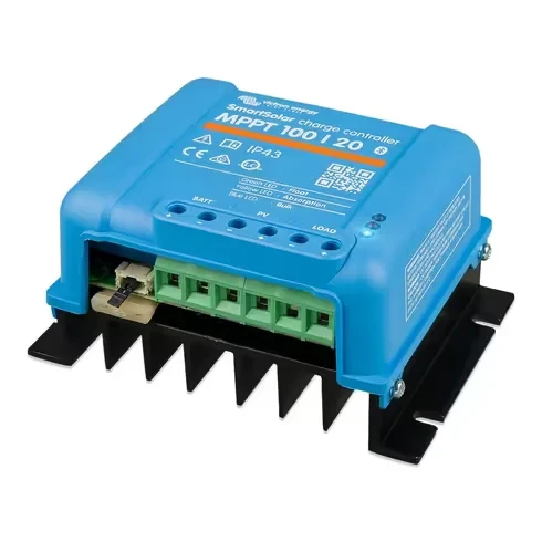 Victron Energy SmartSolar MPPT 100/20 Charge Controller, 100V, 20A, 12/24/48V, Bluetooth