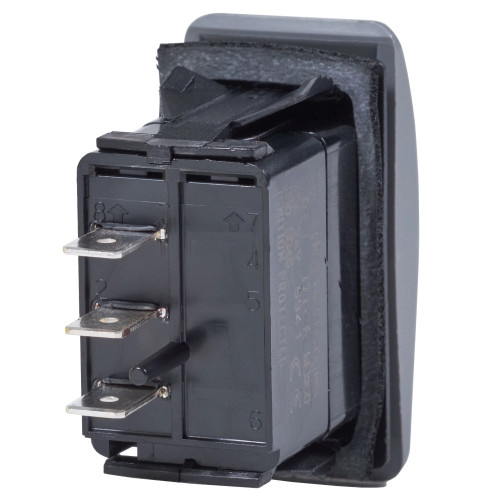 Blue Sea Systems Contura III Water Resistant Rocker Switch, 20A @ 12V, 15A @ 24V - Apollo Lighting