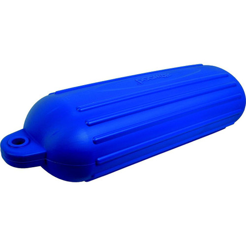 Attwood Marine SoftSide Oval Mooring Fender, Polymeric Material, Ribbed Sides