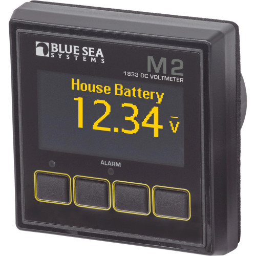 Blue Sea Systems M2 OLED Digital Monitor, IP66 - Apollo Lighting