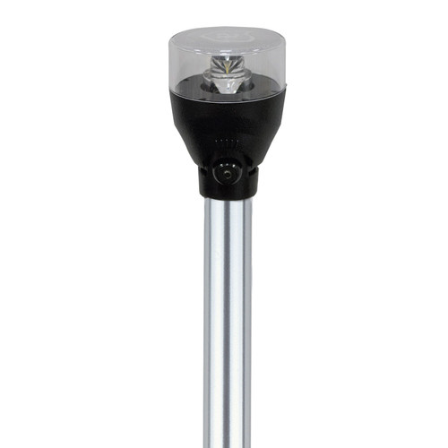 Attwood Marine LightArmor LED All-Round Articulating Pole Light, 2 NM, 10.5-14.4V DC