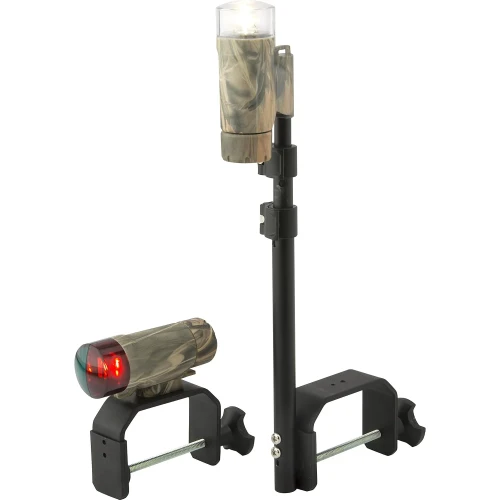 Attwood Marine Portable LED Navigation Light Kit, Bow & Stern, 3 AAA
