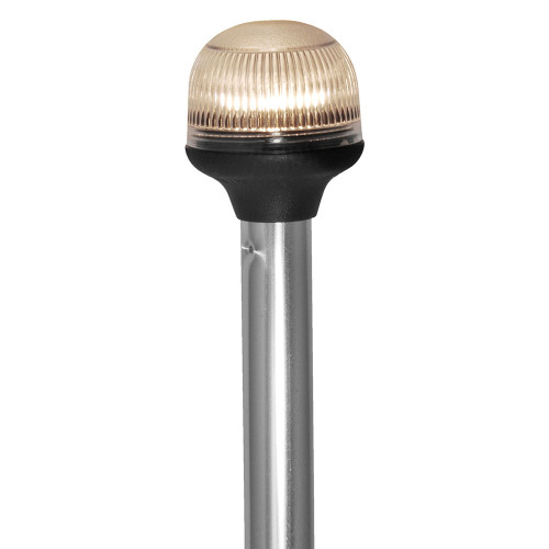 Attwood Marine All-Round Fold-Down Navigation Light, 12V, 2NM, 360 Degree, Incandescent, Anti-Glare Lens, USCG Certified