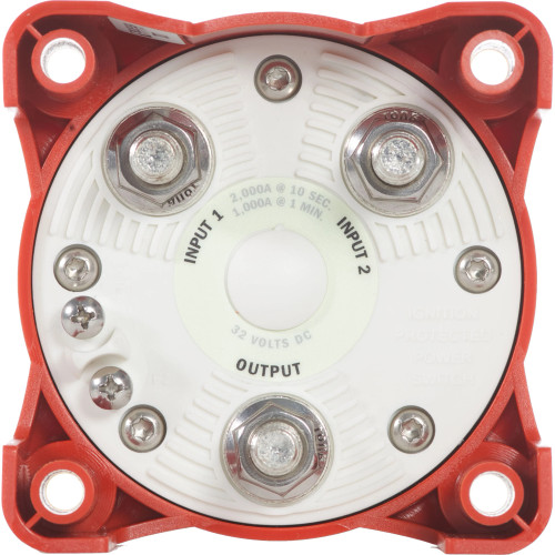 Blue Sea Systems e-Series Battery Switch, IP66, Ignition Protected, 3/8 in Studs - Apollo Lighting