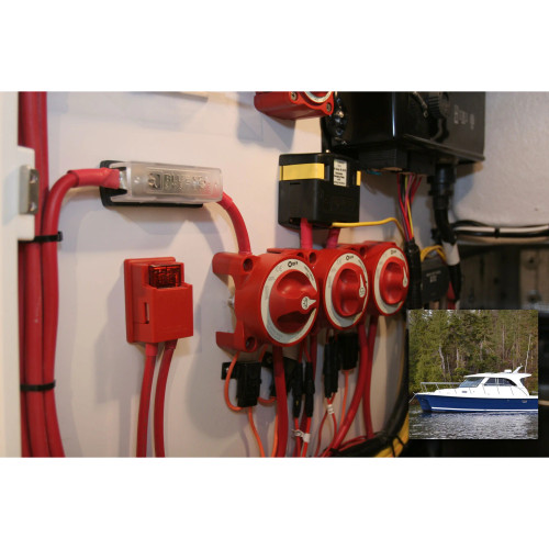Blue Sea Systems e-Series Battery Switch, IP66, Ignition Protected, 3/8 in Studs - Apollo Lighting