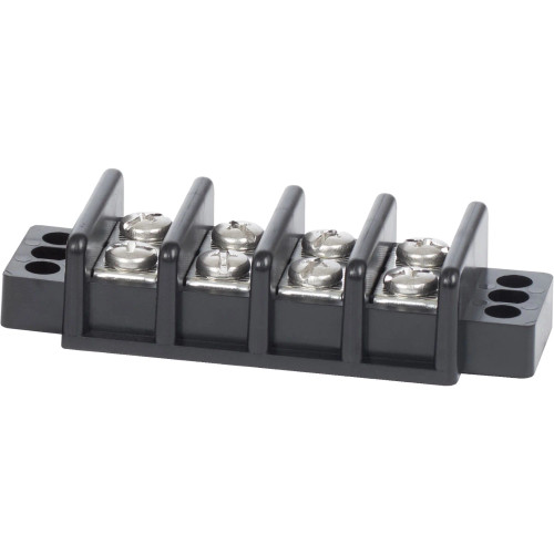 Blue Sea Systems 30A Terminal Block, 600V AC/DC, Closed-Back, Independent Circuits - Apollo Lighting