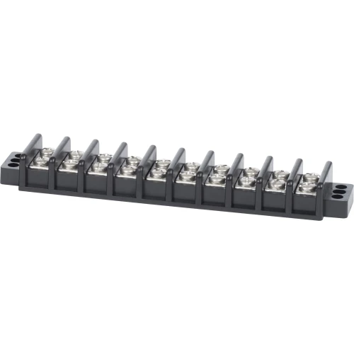 Blue Sea Systems 30A Terminal Block, 600V AC/DC, Closed-Back, Independent Circuits