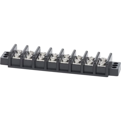 Blue Sea Systems 30A Terminal Block, 600V AC/DC, Closed-Back, Independent Circuits